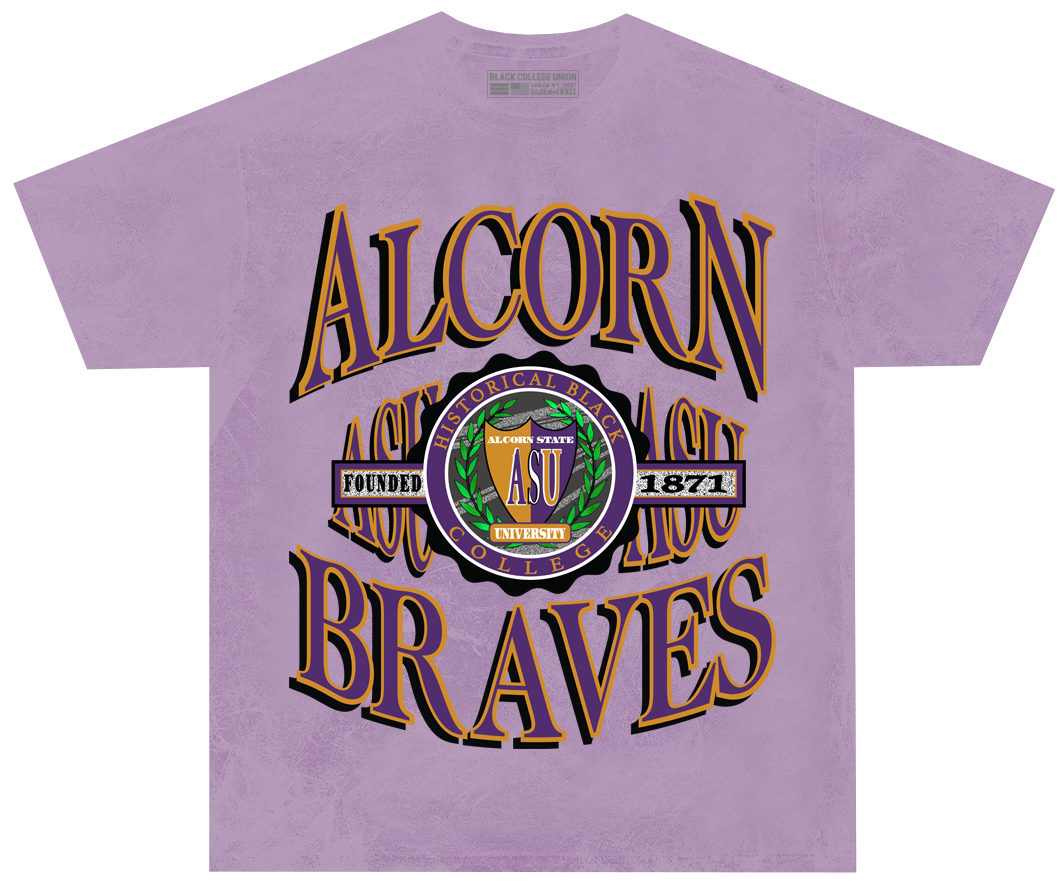 Alcorn State Retro 90s Crest T-Shirt [ASU]