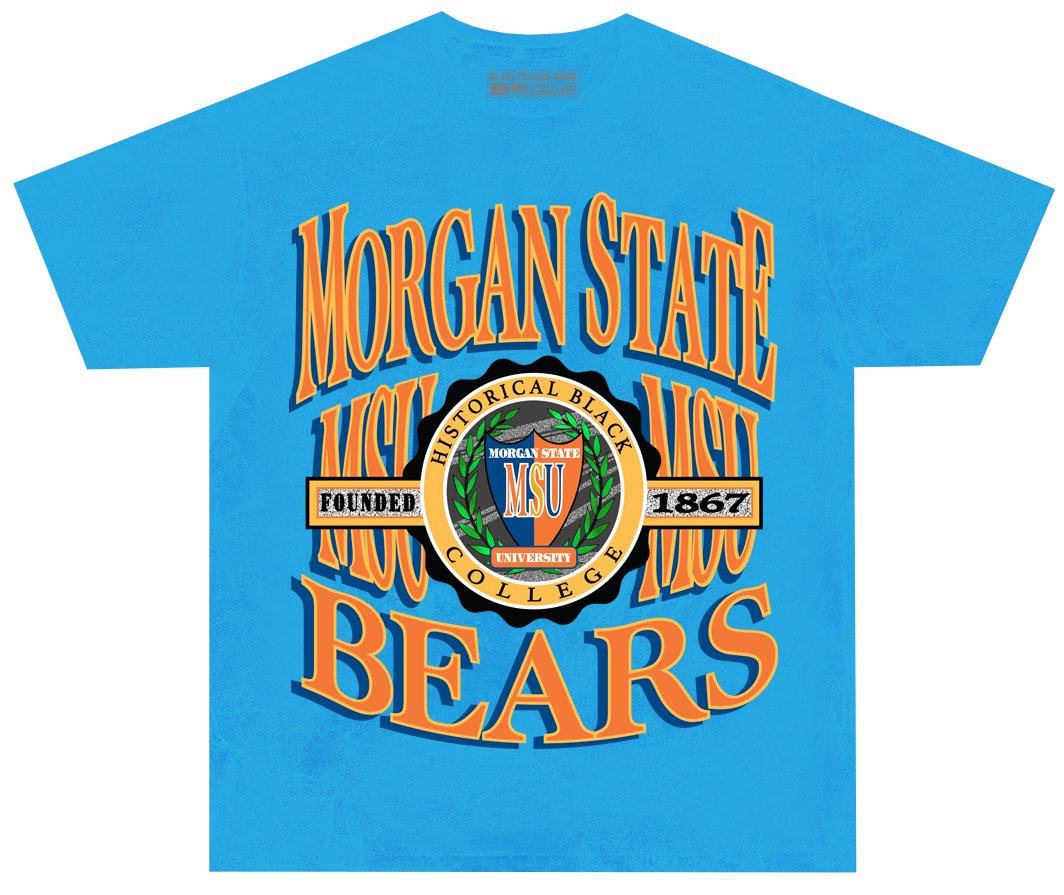 Morgan Retro 90s Crest T-Shirt [MSU]