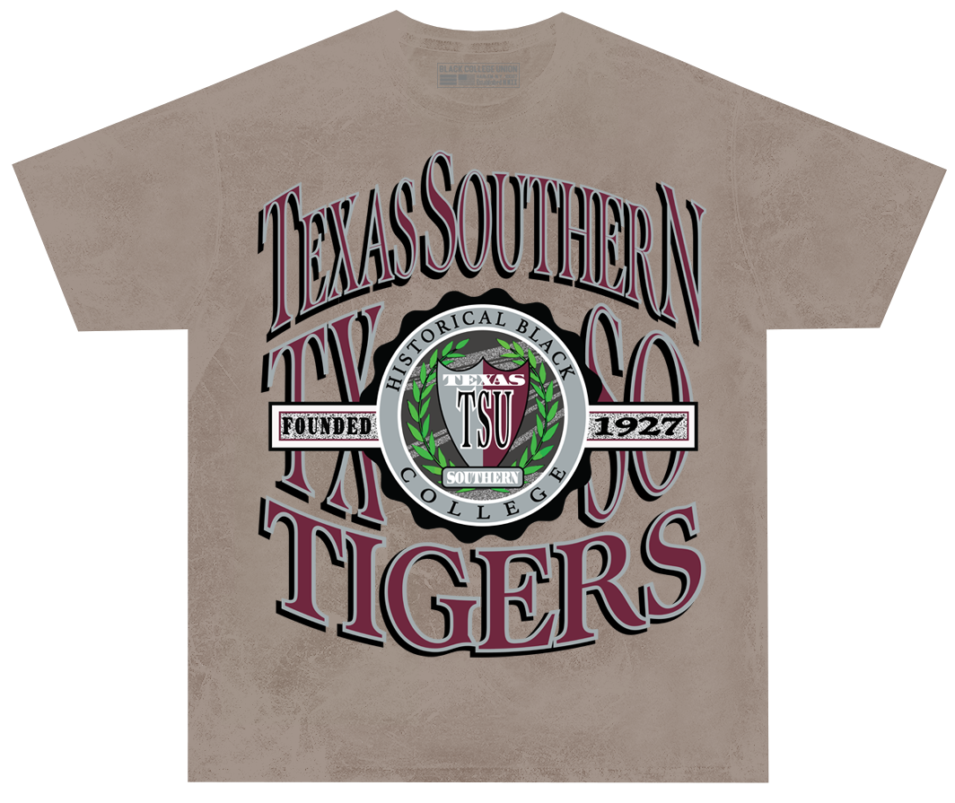 Texas Southern Retro 90s Crest T-Shirt [TSU]