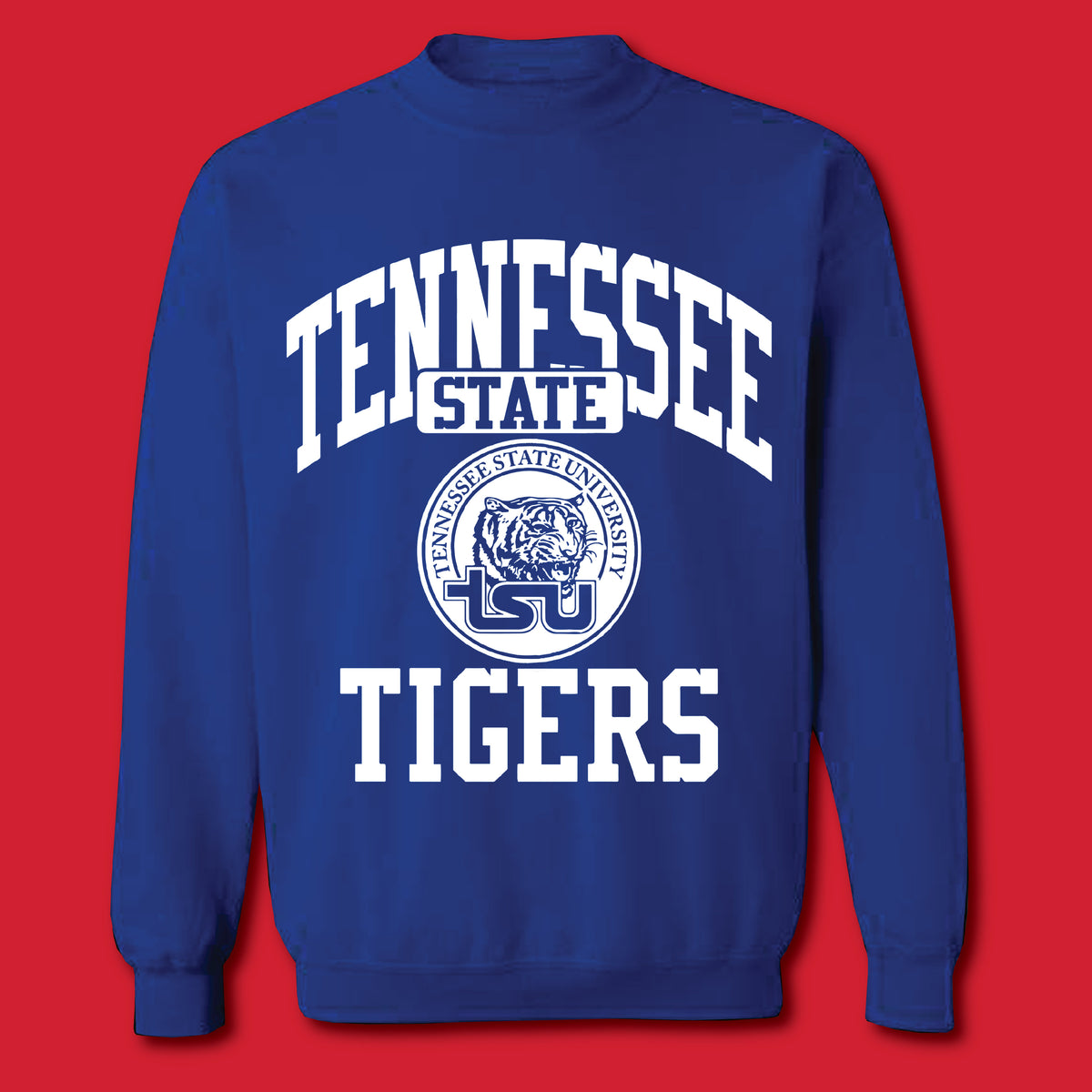 Tennessee State Crest Crewneck [TSU] – Black College Union