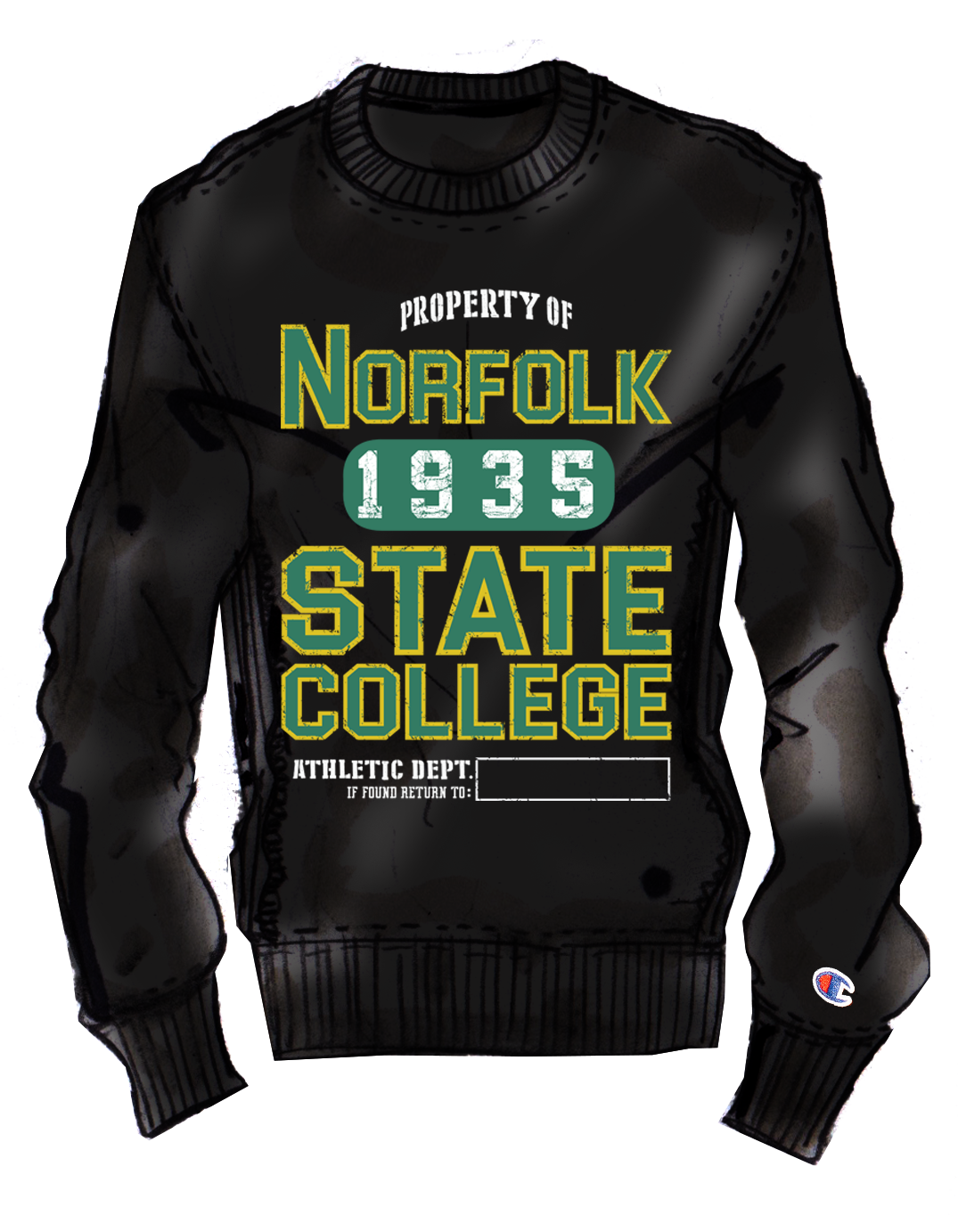 BCU X Champion Sweatshirt - Norfolk State