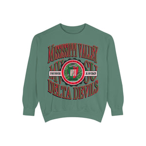 Mississippi Valley Retro Crest Sweatshirt [MVSU]