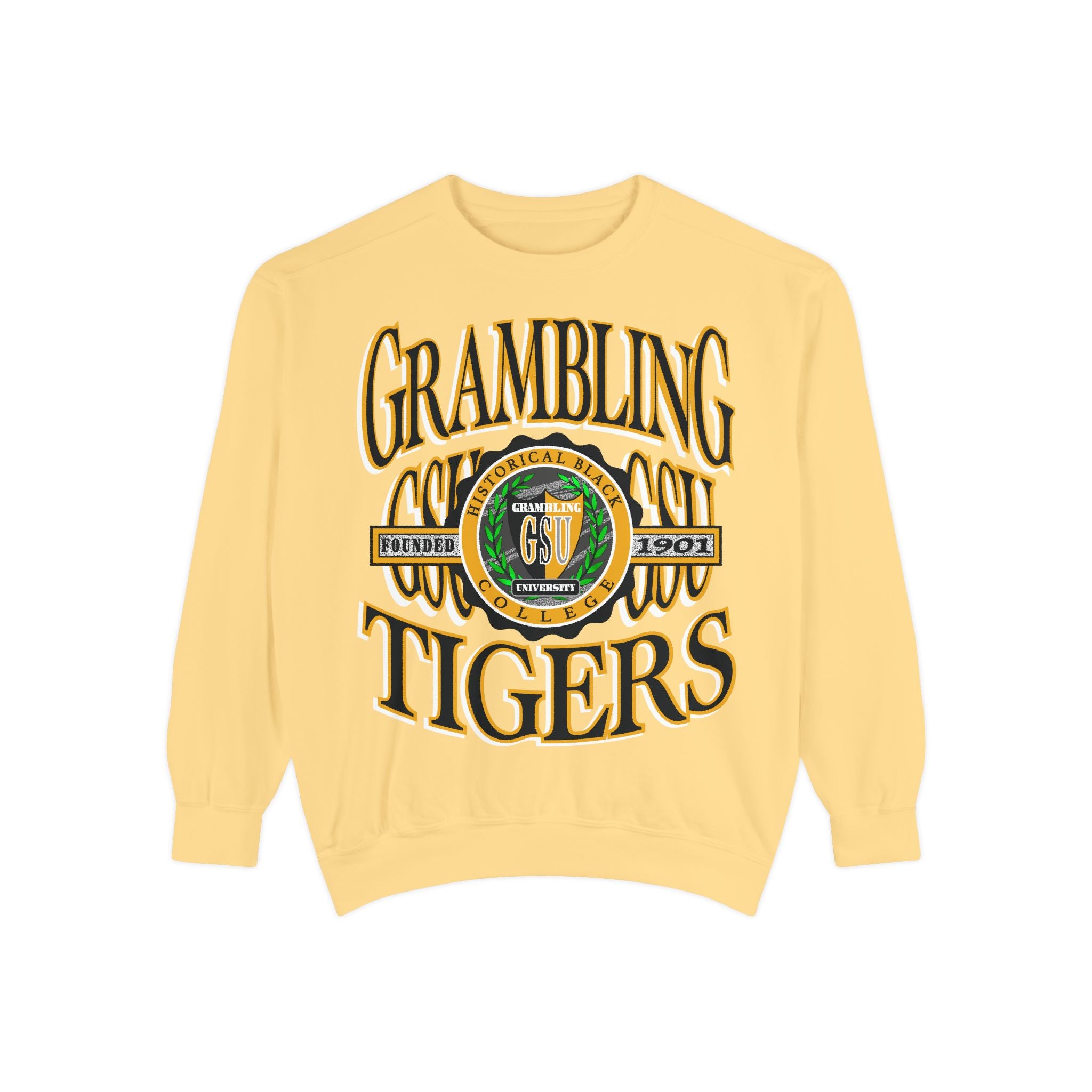Grambling 90s Retro Crest Sweatshirt [GSU]