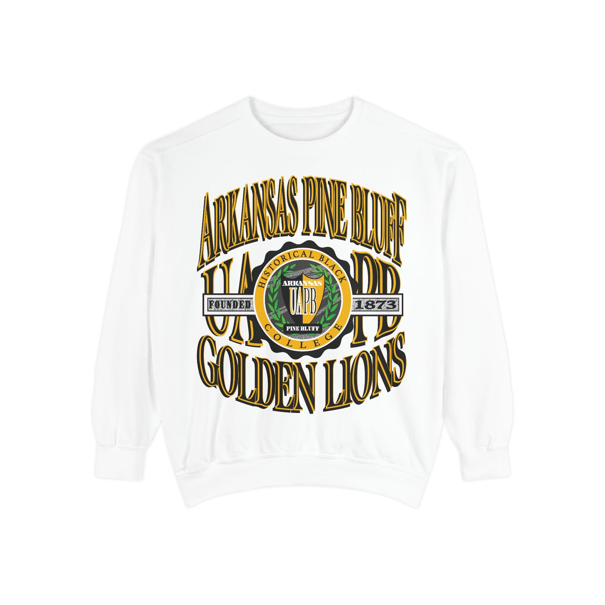 Arkansas Pine Bluff Retro Crest Sweatshirt [UAPB]