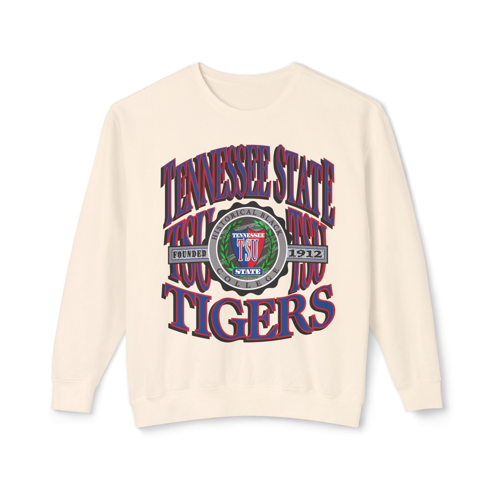 Vintage 90s Retro Crest Tennessee State Sweatshirt [TSU]