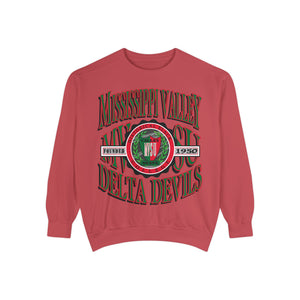 Mississippi Valley Retro Crest Sweatshirt [MVSU]