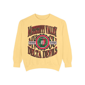 Mississippi Valley Retro Crest Sweatshirt [MVSU]