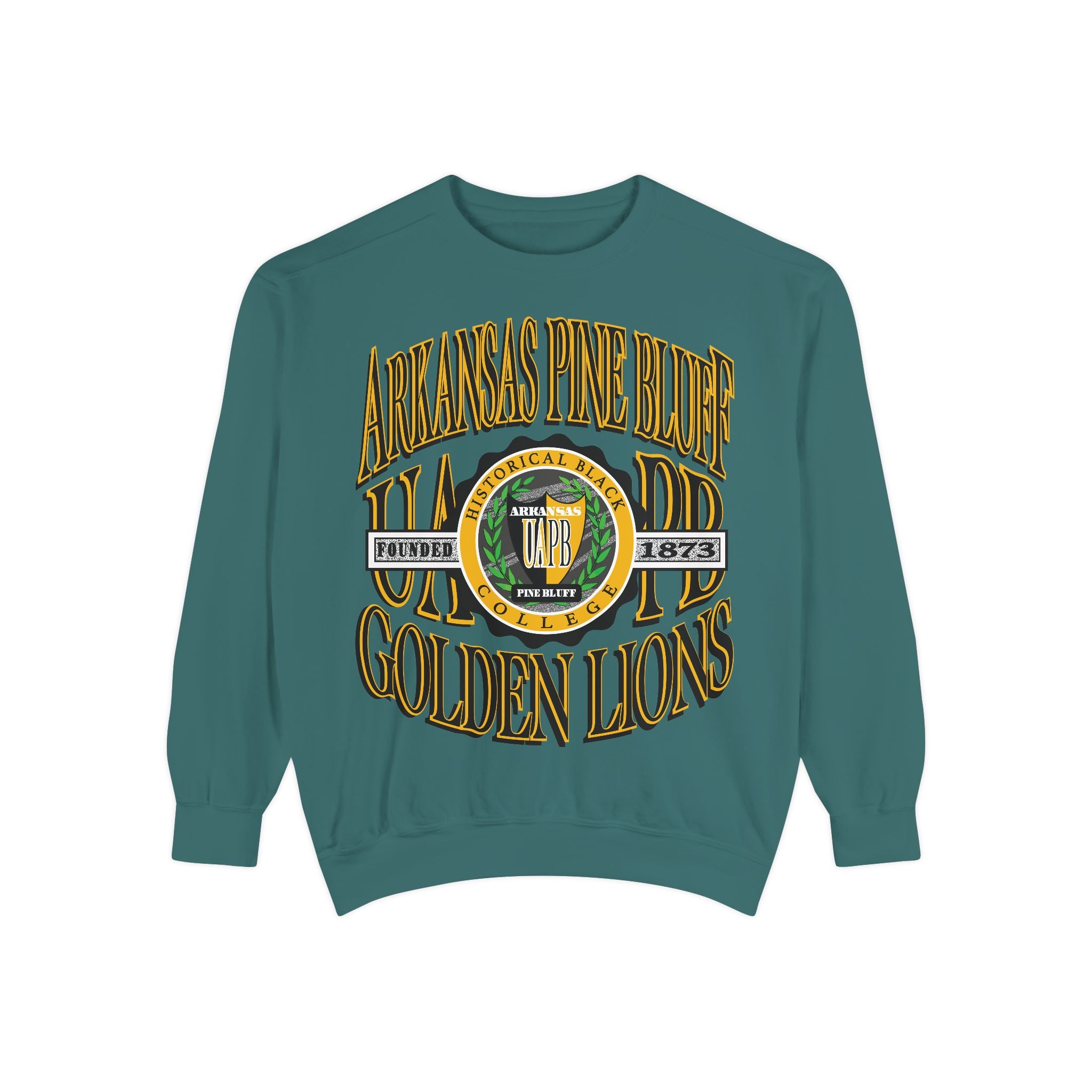 Arkansas Pine Bluff Retro Crest Sweatshirt [UAPB]