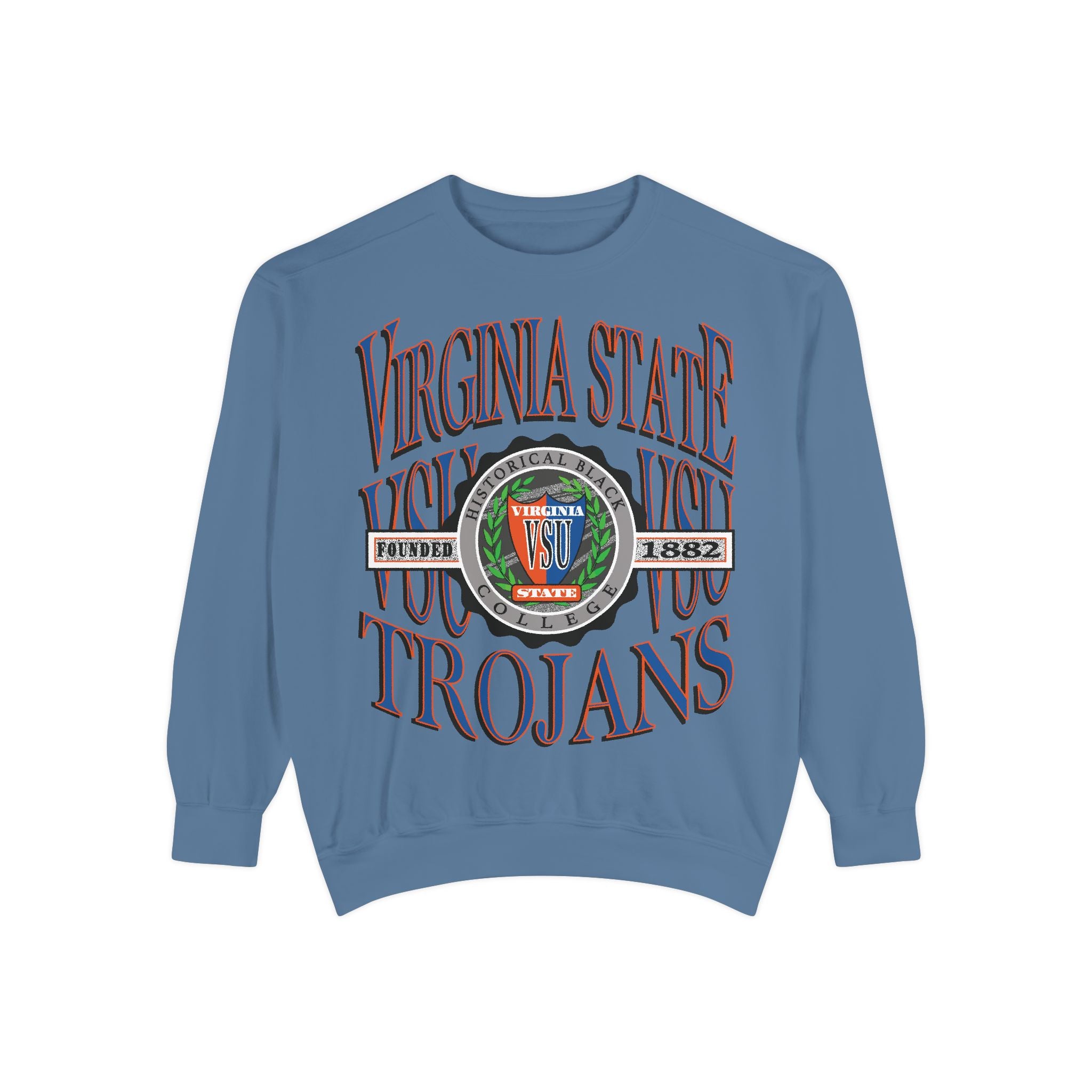 Virginia State 90s Retro Crest Sweatshirt [VSU]