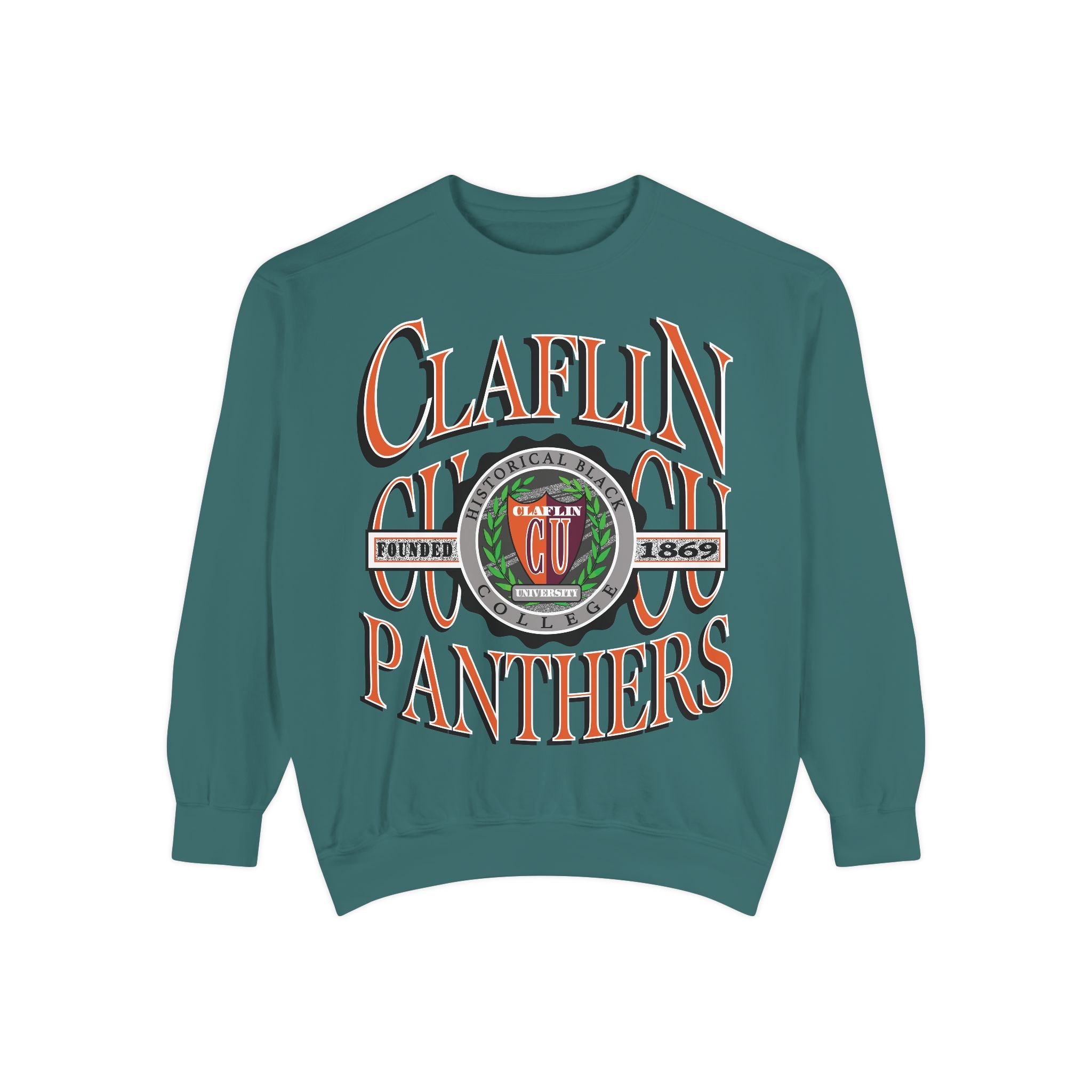 Claflin 90s Retro Crest Sweatshirt [CU]