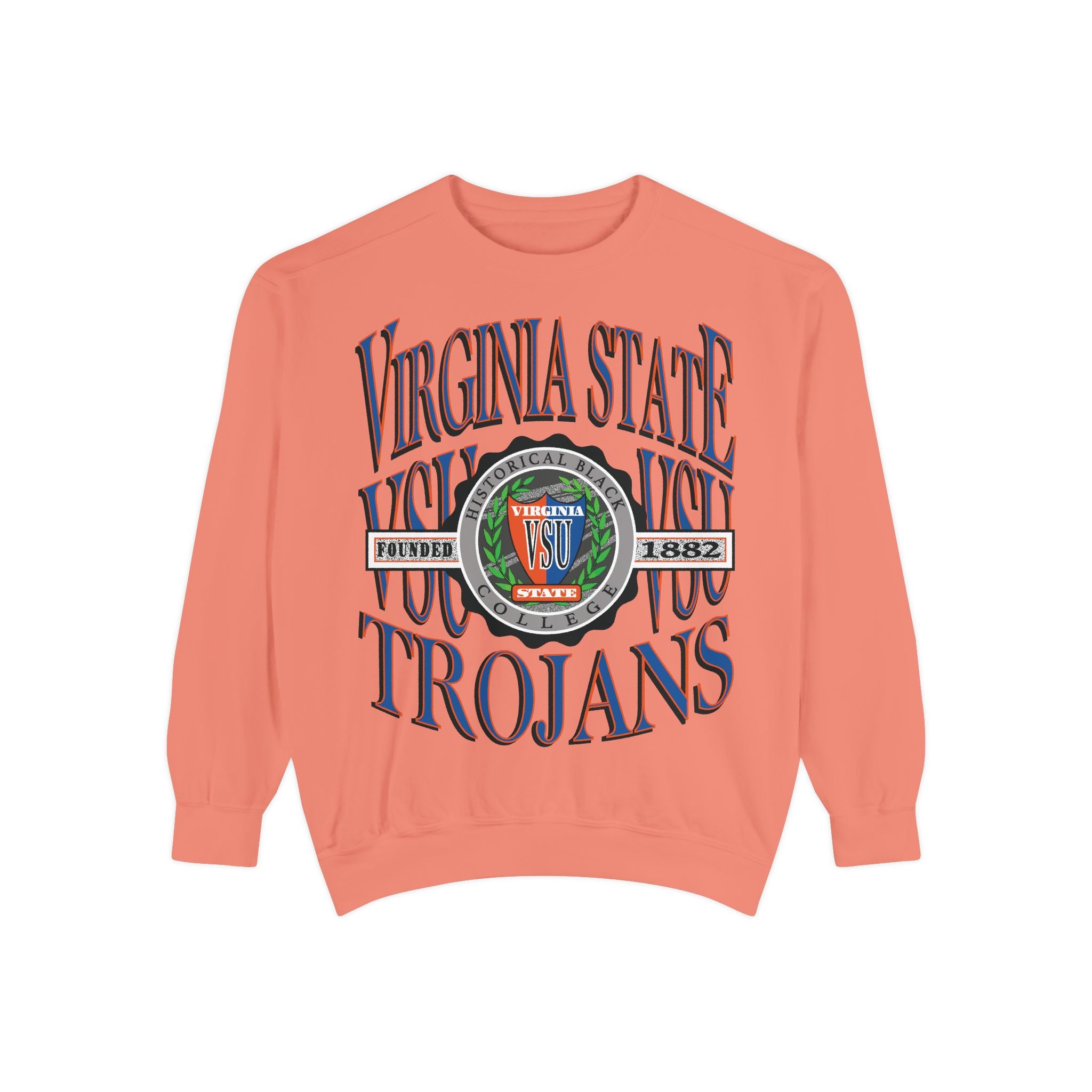 Virginia State 90s Retro Crest Sweatshirt [VSU]