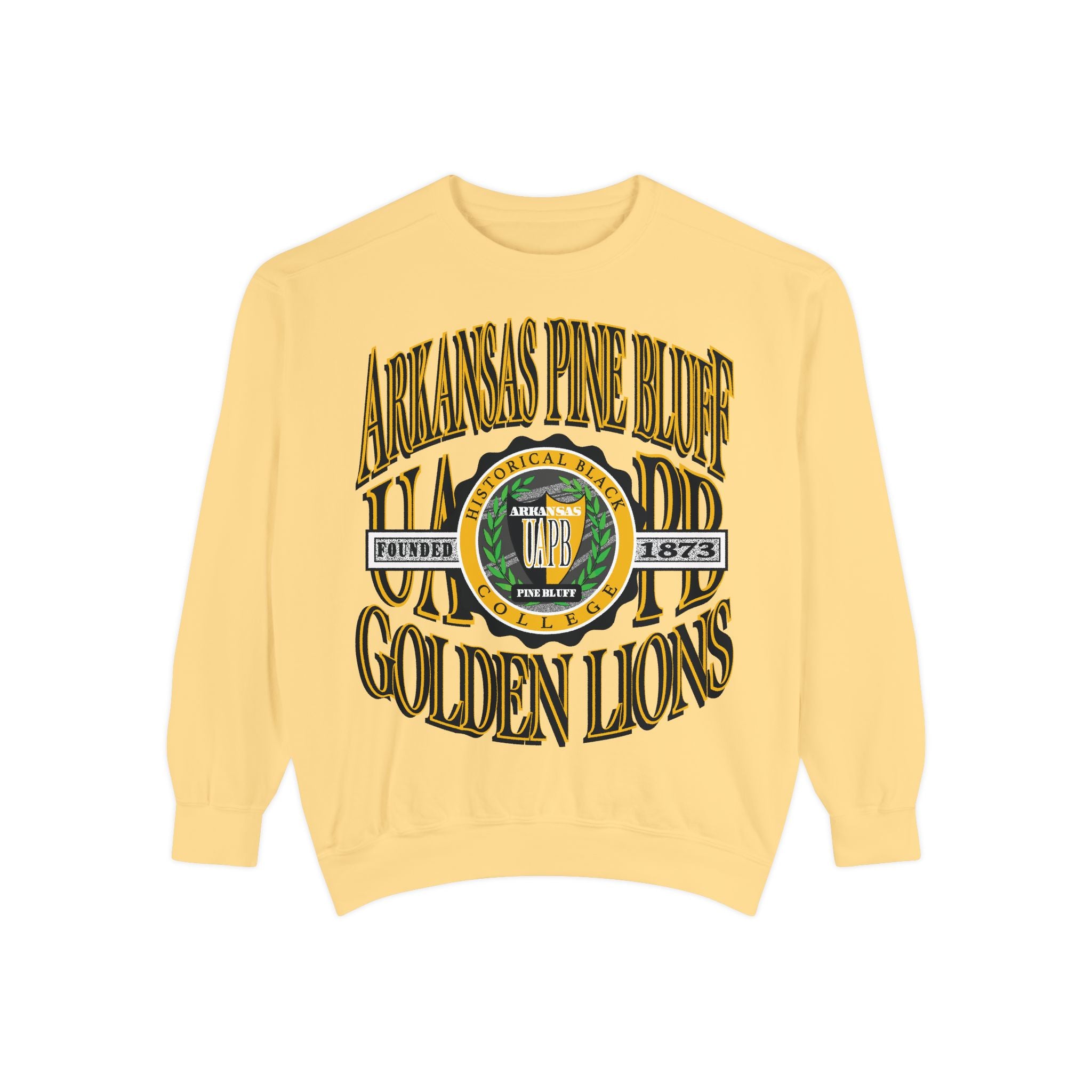 Arkansas Pine Bluff Retro Crest Sweatshirt [UAPB]