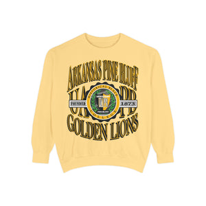 Arkansas Pine Bluff Retro Crest Sweatshirt [UAPB]