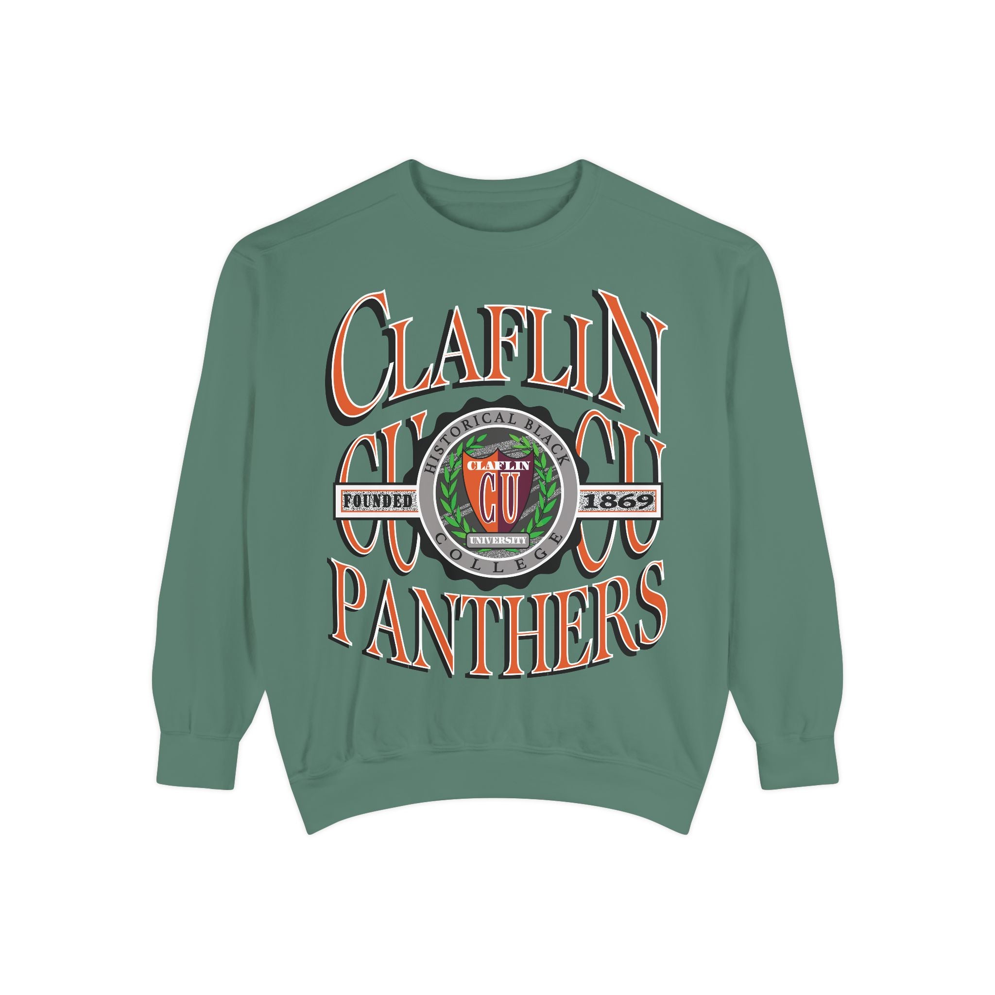 Claflin 90s Retro Crest Sweatshirt [CU]