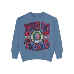 Vintage 90s Retro Crest Tennessee State Sweatshirt [TSU]