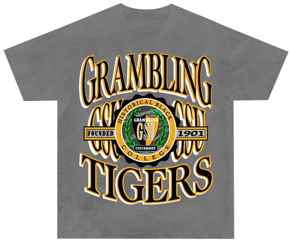 Grambling Retro 90s Crest T-Shirt [GSU] – Black College Union