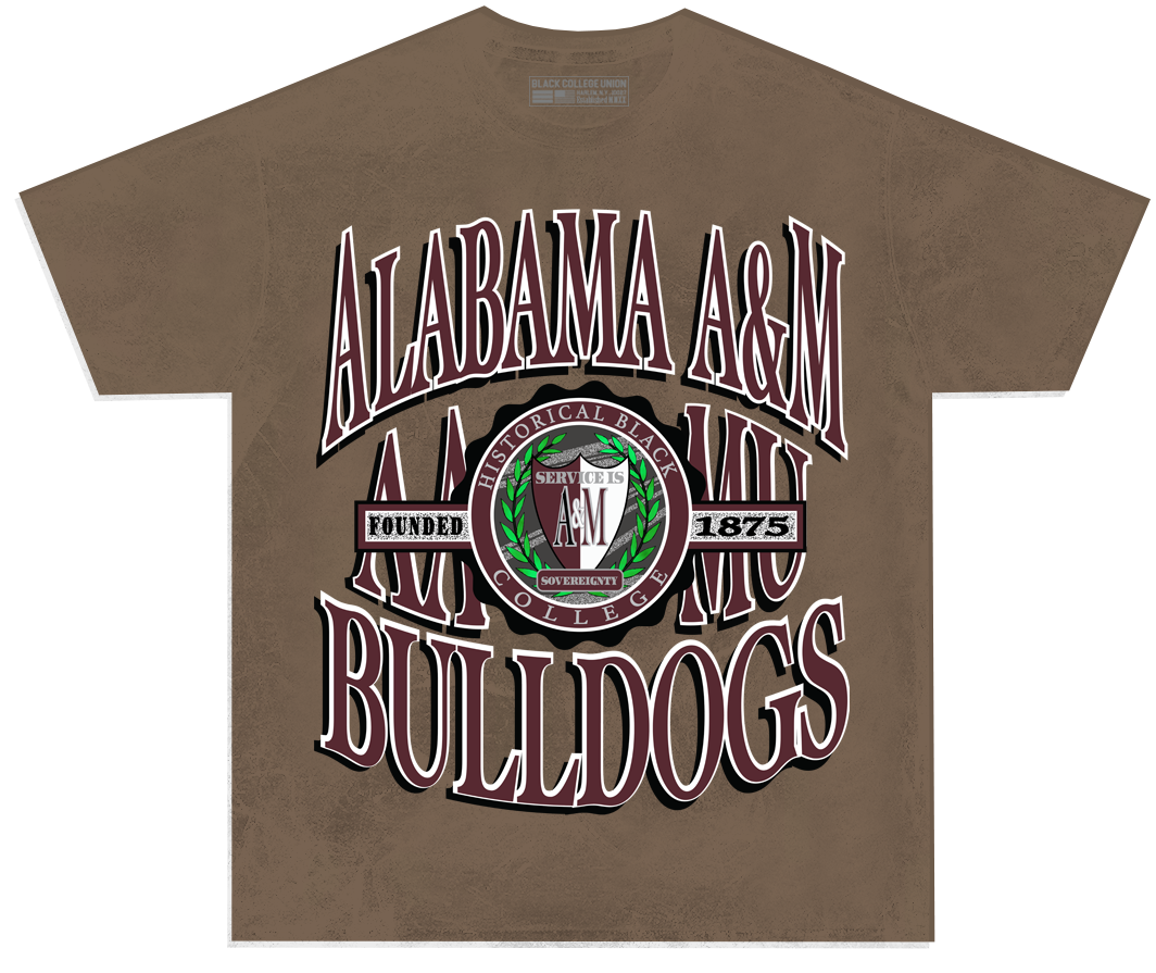 Alabama A&M Retro 90s Crest T-Shirt [AAMU]