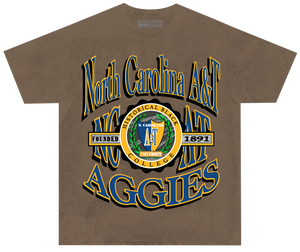 North Carolina A&T Retro 90s Crest T-Shirt [NCAT]