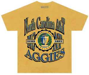 North Carolina A&T Retro 90s Crest T-Shirt [NCAT]