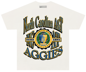 North Carolina A&T Retro 90s Crest T-Shirt [NCAT]