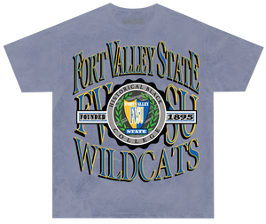 Fort Valley Retro 90s Crest T-Shirt [FVSU]