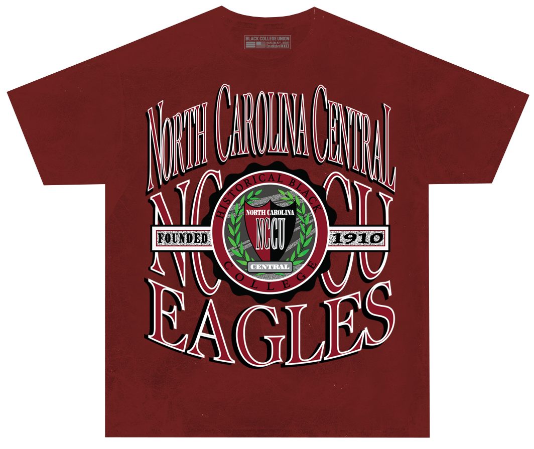 North Carolina Central Retro 90s Crest T-Shirt [NCCU]