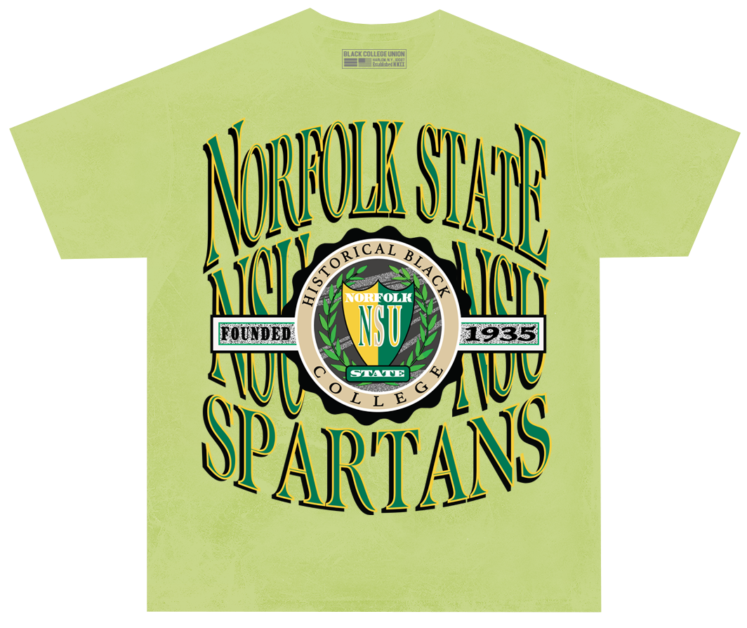 Norfolk State Retro 90s Crest T-Shirt [NSU]