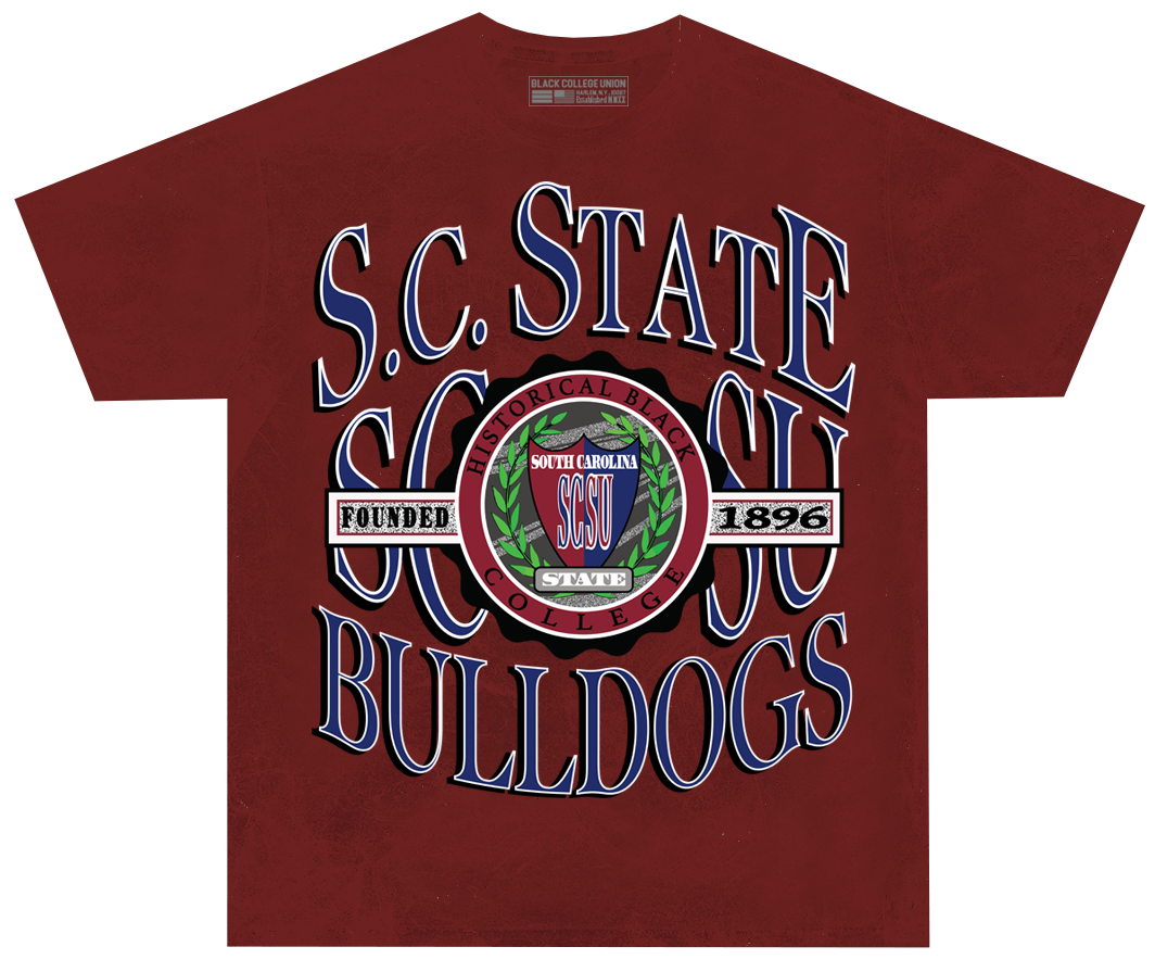 South Carolina State Retro 90s Crest T-Shirt V2 [SCSU]