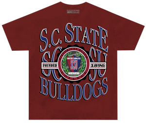 South Carolina State Retro 90s Crest T-Shirt V2 [SCSU]