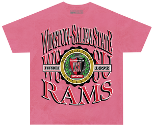 Winston-Salem State Retro 90s Crest T-Shirt [WSSU]