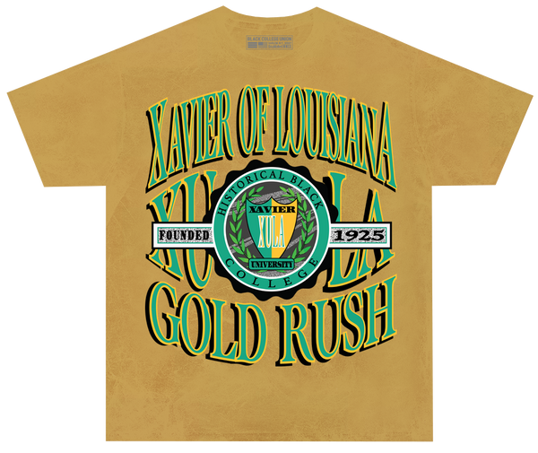 Xavier of Louisiana Retro 90s Crest T-Shirt [XULA] – Black College