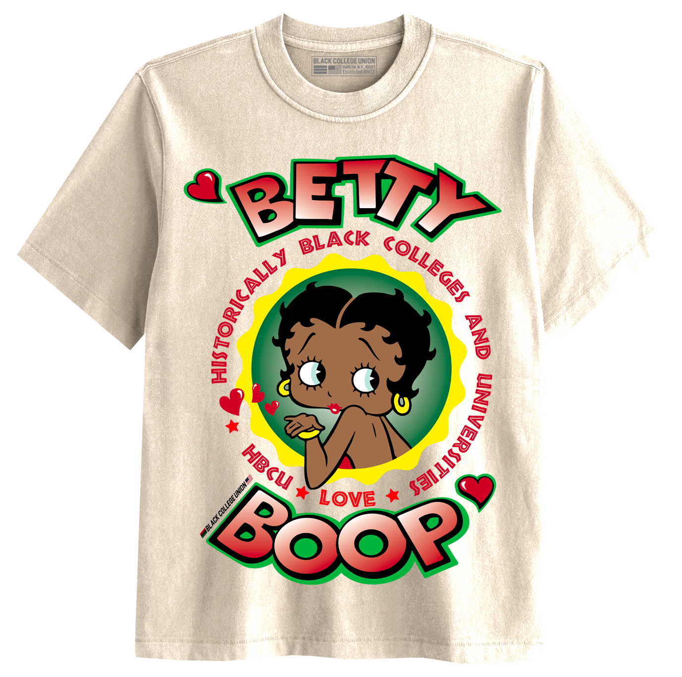 T-shirt Unisex &ldquo;Storicamente Nera&rdquo; &ndash; College Universitario HBCU, Manica Corta