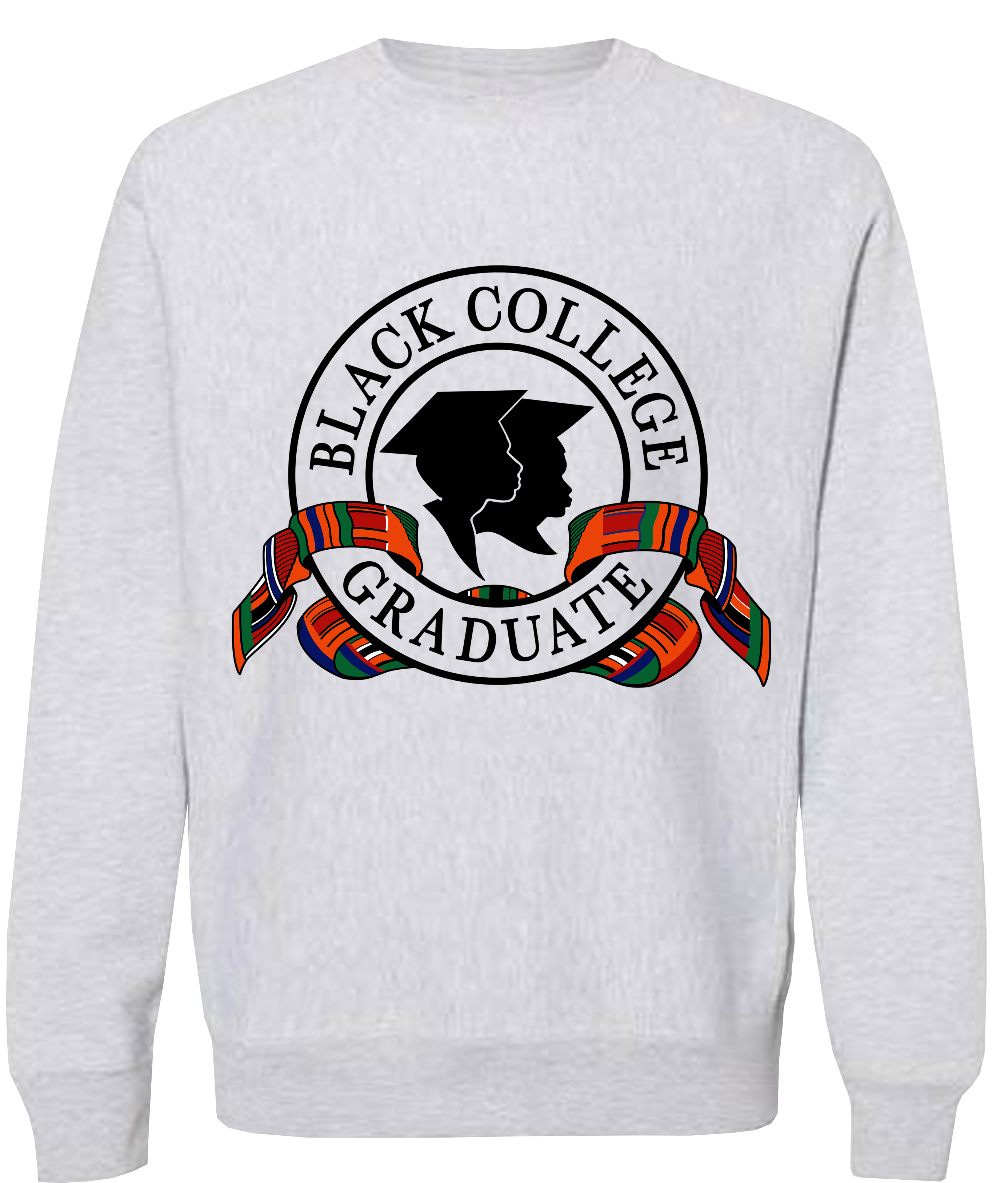 Black College Graduate Crewneck Sweatshirt Black College Union