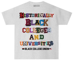 HBCU Varsity Patchwork T-Shirt [Ash]