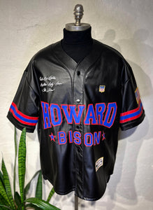 Leather Baseball Jersey - Howard [HU]