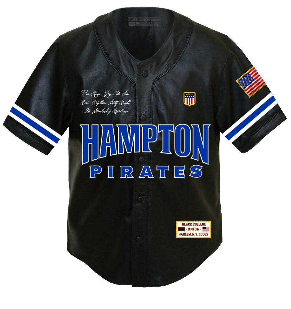 Leather Baseball Jersey - Hampton [HU]