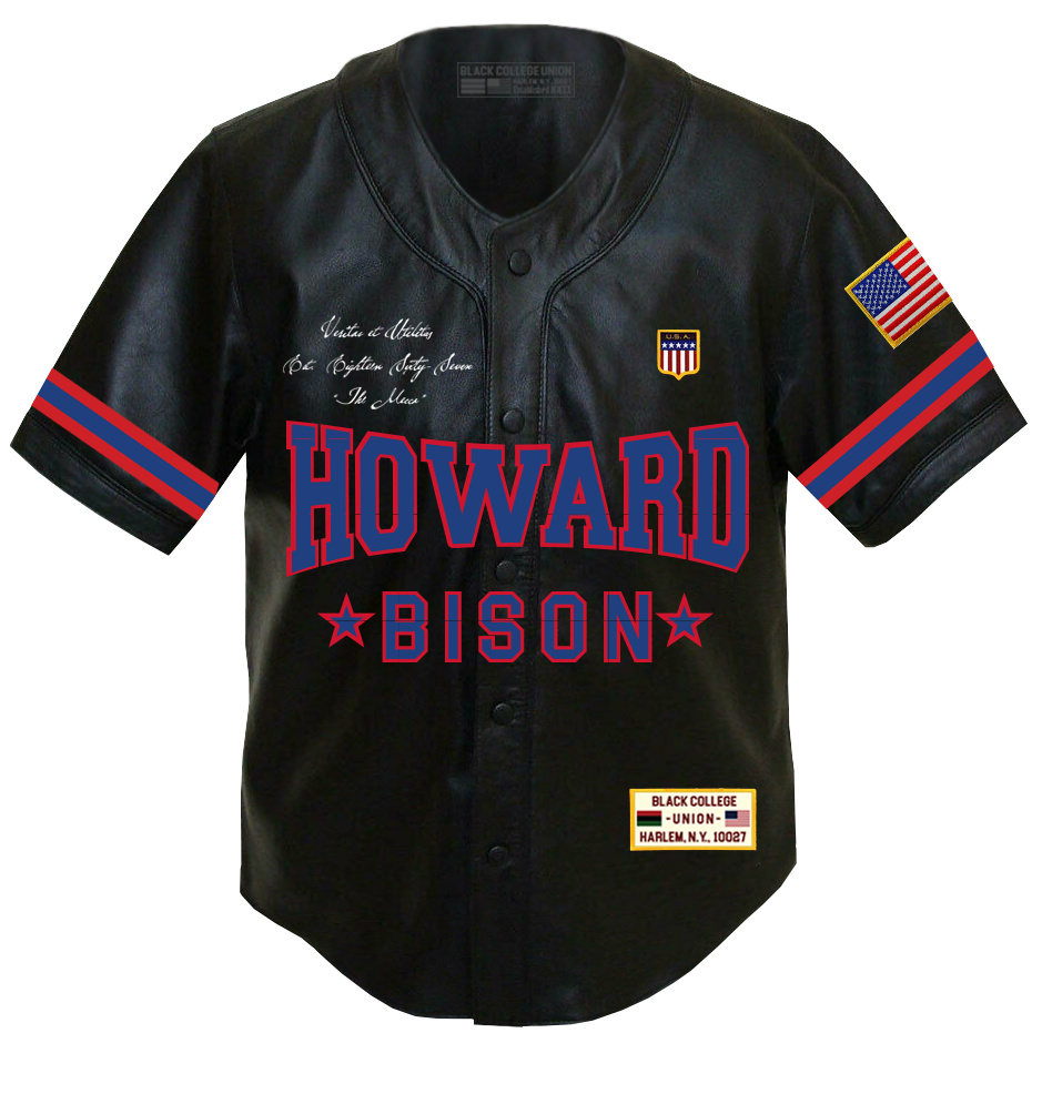 Leather Baseball Jersey - Howard [HU]