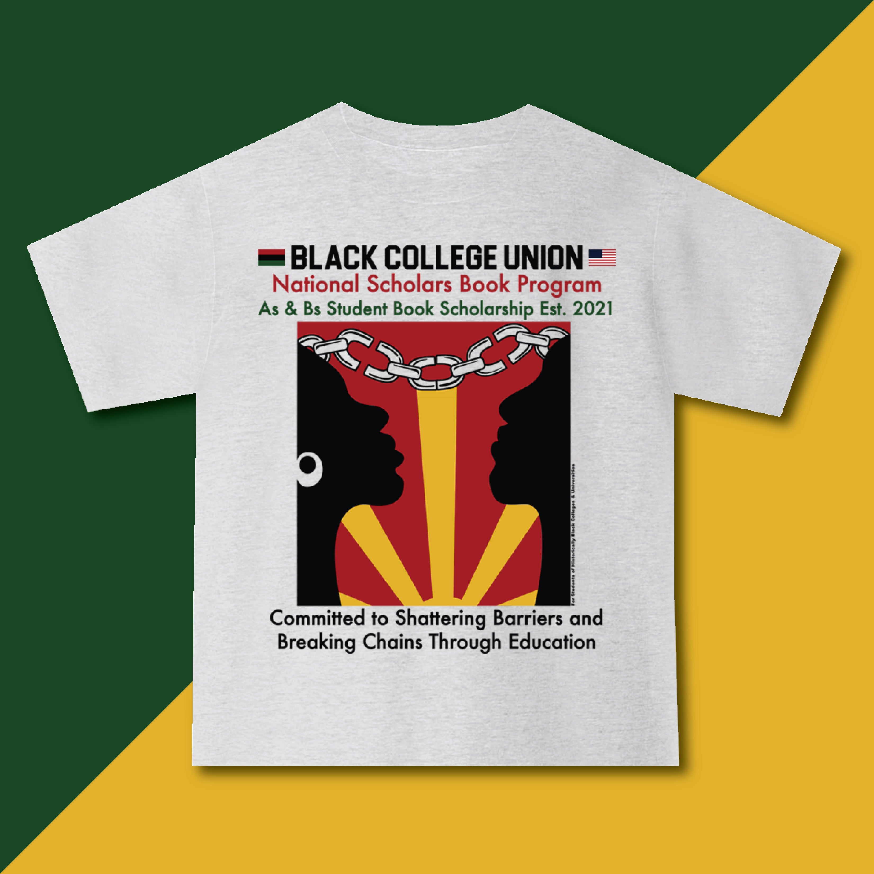 Black College Union Student Book Scholarship T-Shirt