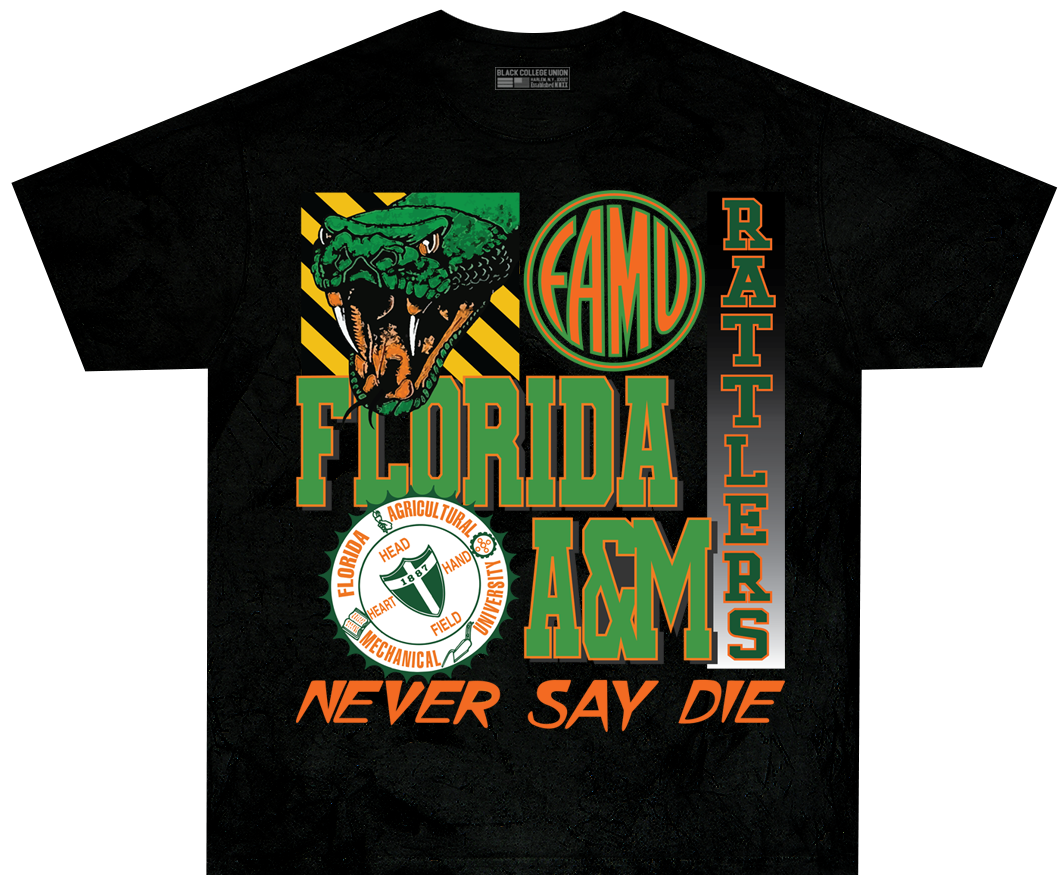 Florida A&M Strike Attitude T-Shirt - [FAMU]