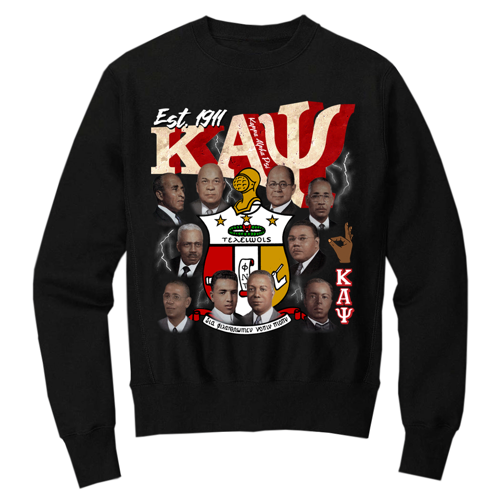 Kappa Founder's Day Rushmore Crewneck Sweatshirt