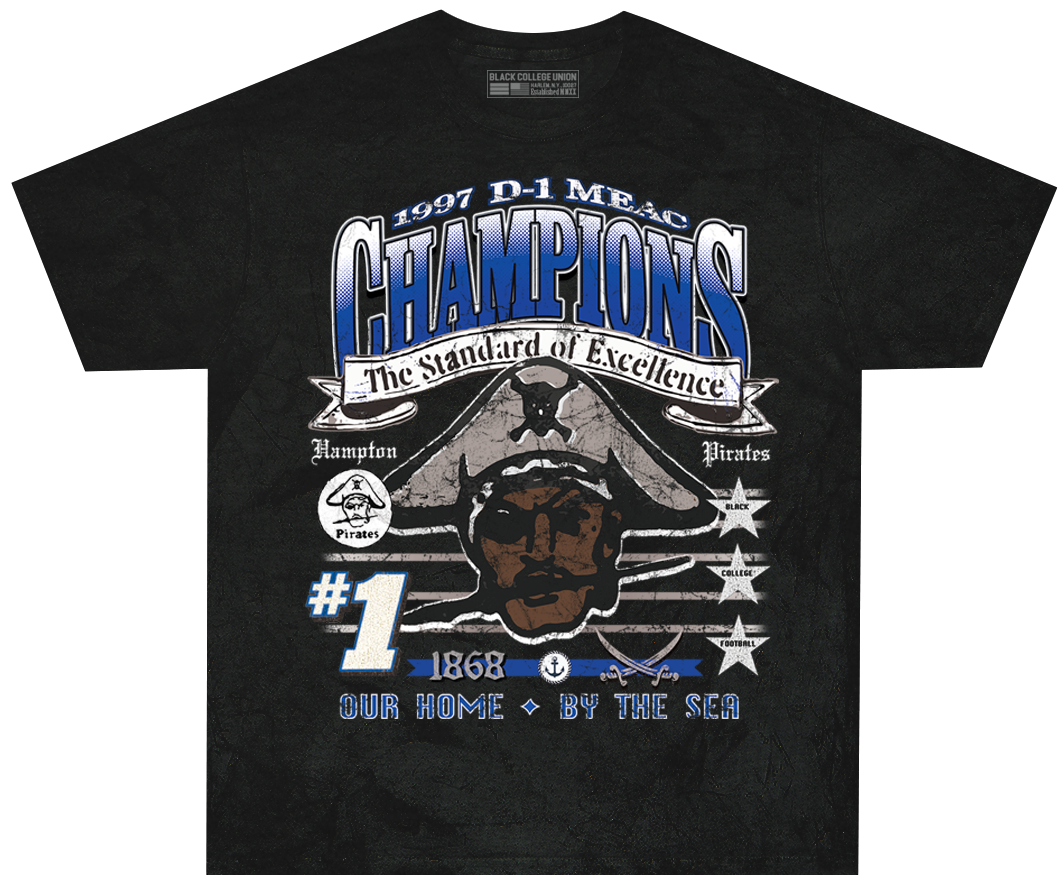 Vintage MEAC Champions T-Shirt - Hampton