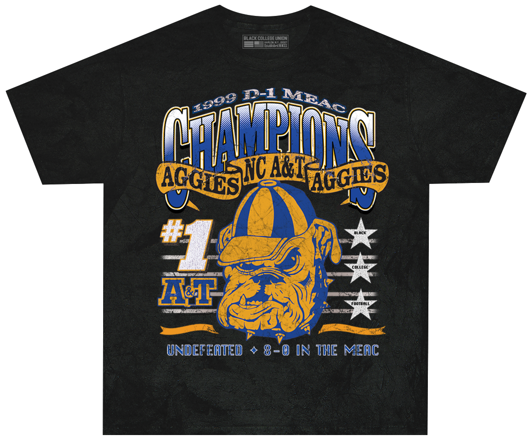Vintage MEAC Champions T-Shirt - North Carolina A&T [NCAT]