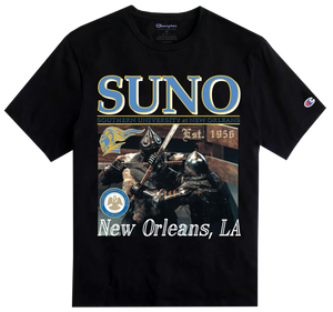 BCU X Champion Original HBCU Americana Rap Tee - Southern at New Orleans [SUNO]