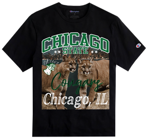 BCU X Champion Original HBCU Americana Rap Tee - Chicago State