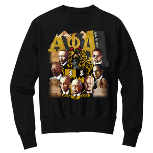 Alpha Founder's Day Rushmore Crewneck Sweatshirt