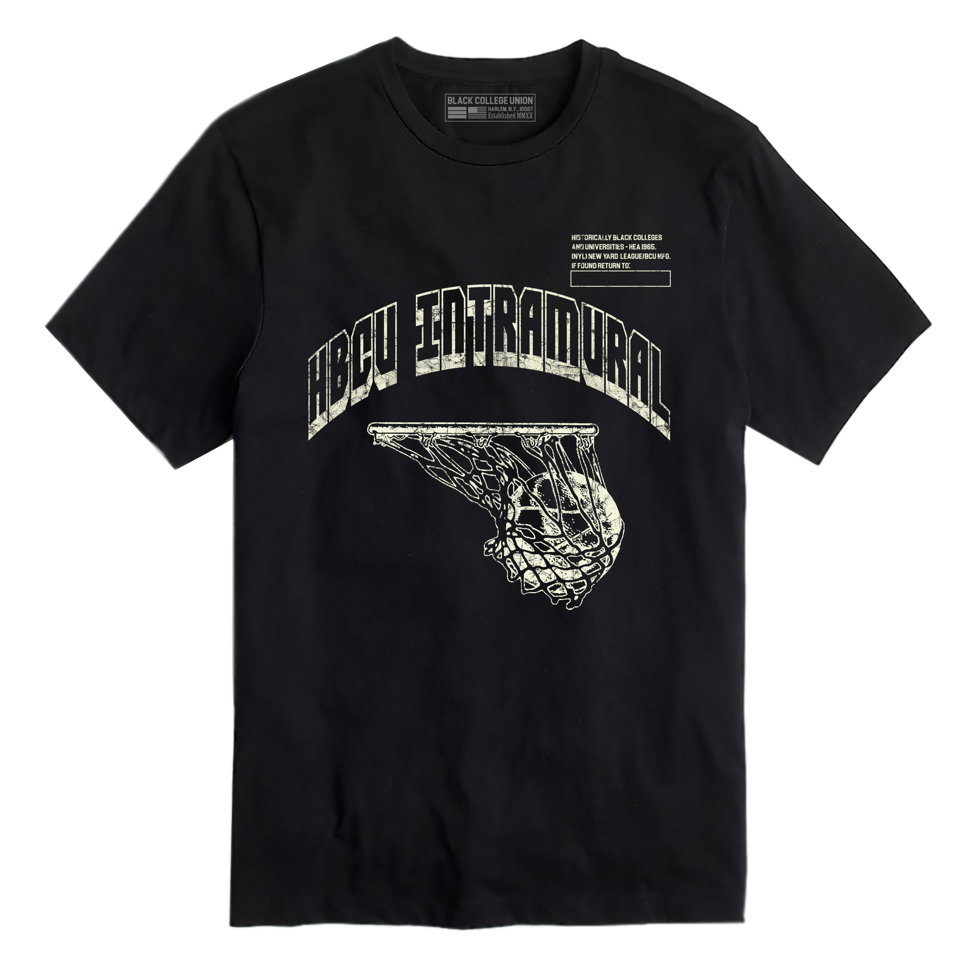 HBCU Intramural Hoops Vintage T-Shirt