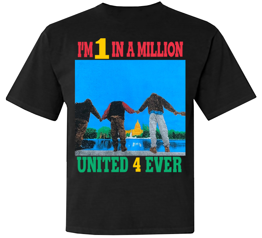 Million Man March Retro Beefy-T®  Short-Sleeve T-Shirt
