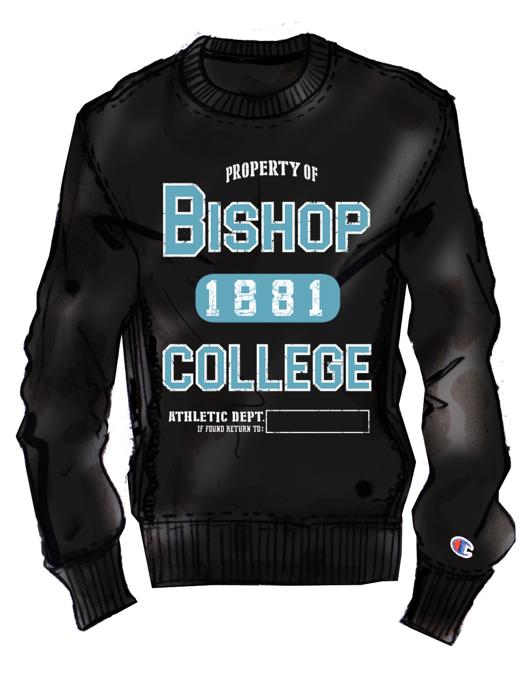 BCU X Champion Sweatshirt - Bishop/Paul Quinn