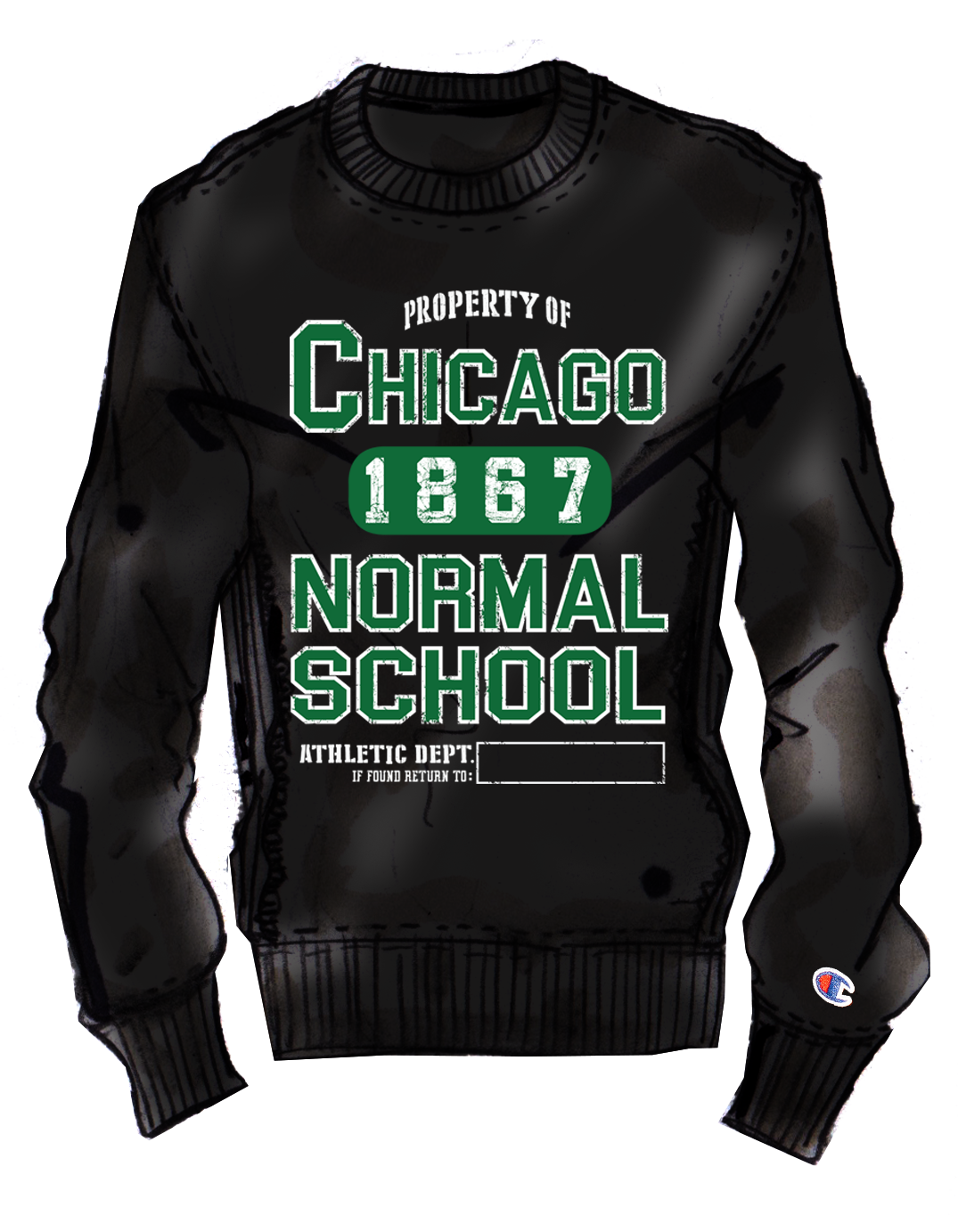 BCU X Champion Sweatshirt - Chicago State