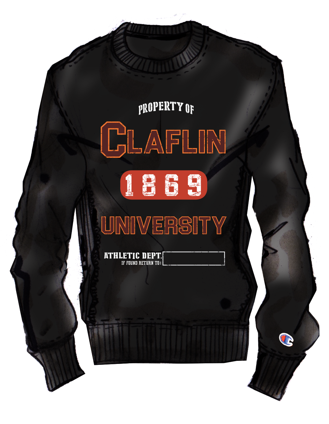 BCU X Champion Sweatshirt - Claflin